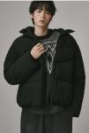 Куртка Verdnt Cut Block Quilted Hooded Padding, черный - фото 4