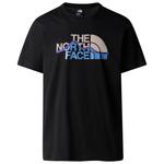Футболка The North Face S/S Mountain Line Tee, цвет TNF Black - фото