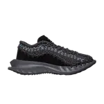 Кроссовки Valentino крючком, черный - фото