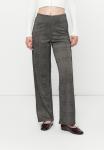 Брюки ONLY ONLFINE WIDE PANT BOX, Seal Brown/Dark Brown - фото