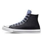 Chuck Taylor All Star кожаные высокие кроссовки «Black Thunder Daze Blue» Converse - фото