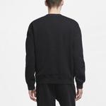 Толстовка Nike Lab Nrg Fleece Crew Round Neck Pullover Black, черный - фото 4