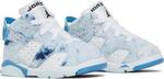 Кроссовки Air Jordan 6 Retro TD Washed Denim 2022, синий - фото 8