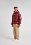 Куртка JACK1T EZ BOXED PUFFER RACER LUX, Dark Cranberry Black/Dark Red - фото 6