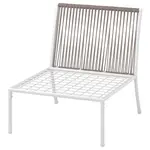 Садовое кресло, бело-бежевый, без подушки SEGERÖN IKEA - фото
