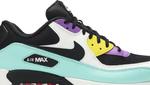 Кроссовки Nike Air Max 90 Essential 'Black Bright Violet', бирюзовый - фото 3