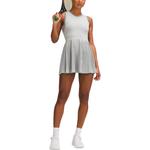 Безрукавное платье для тенниса без подкладки женское Lululemon, белый/желтый/синий - фото 9