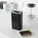 Банка Ikea Food Storage, 11x7x20 см, черный - фото 4