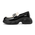 Лоферы женские Daphne, бежевый/черный - фото 4