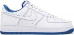 Кроссовки Nike Air Force 1 '07 'Contrast Stitch - White Game Royal', белый - фото 2