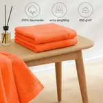 С.Оливер полотенце "с. Полотенце Oliver (1 шт.), особенно мягкое и впитывающее S.Oliver 50х100 см (1 шт.), цвет orange - фото 2