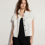 ELLE Рубашка Women's White Lapel Moderate - фото 7