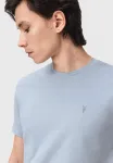 Футболка brace ss crew basic Allsaints, Blue - фото 4