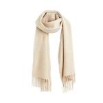 Шарф H&M Woven, бежевый - фото 2