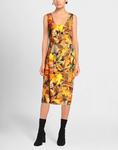 Платье миди Dolce&Gabbana, желто-оранжевый - фото 3