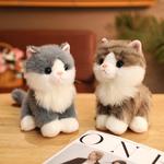 Плюшевая кукла котенка высота 22 см Lionf - фото 10