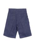 Fay Kids шорты в тонкую полоску, синий - фото 2