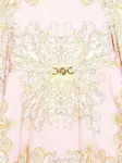 Платье с принтом Versace Kids, розовый - фото 3