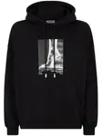 Худи Morso с графичным принтом GCDS, черный - фото