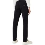 Джинсы с логотипом EMPORIO ARMANI, темно-синий - фото 7