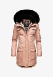 Пальто зимнее Navahoo с манжетами на рукавах, розовый - фото