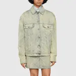 Женская джинсовая куртка Gucci, серый - фото 3