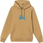 Толстовка Stussy Basic Applique Hood 'Khaki', загар - фото