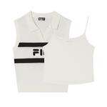 FILA ORIGINALE Вязаный свитер Women's Cloud White - фото 4
