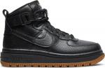 Кроссовки Nike Wmns Air Force 1 High Utility 2.0 'Black Gum Medium Brown', черный - фото