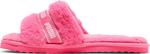 Сандалии Puma Wmns Fluff Slide Fluo Pink, розовый - фото 3