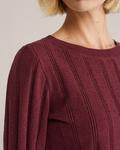 Свитер WE Fashion, Wine Red - фото 5