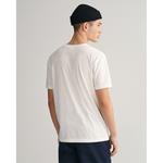 Футболка Gant Reg Archive Shield Emb, белый - фото 2