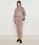 Толстовка женская Guess Active с капюшоном, бежевый - фото 2