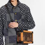 LOUIS VUITTON Мягкий чемодан Damier Ebene Giant коричневый - фото 7