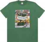 Футболка Supreme Manhattan Tee 'Light Pine', зеленый - фото
