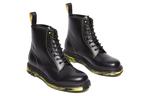 Ботинки Dr.Martens Martin унисекс, Black/Yellow - фото 3