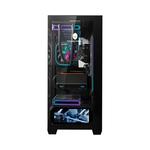 Корпус ThundeRobot Black Warrior, ATX, 6.2" screen, Mid Tower, чёрный - фото 3