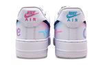 Кроссовки Nike Air Force 1 Skateboard Shoes Women's Low-Top Blue/White - фото 5