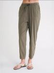 MixRay Брюки багги в оливковом цвете - фото 4