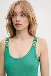 Топ Morgan, зеленый - фото 4