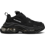 Кроссовки Balenciaga Wmns Triple S Sneaker Clear Sole - Black, черный - фото