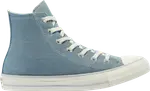 Кроссовки Converse Wmns Chuck Taylor All Star Platform High Digital Powder - Washed Denim, синий - фото