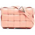 Сумка Bottega Veneta Padded Cassette Bag Peachy/Silver, оранжевый - фото