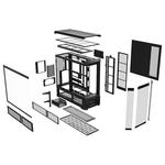 Корпус Thermaltake View 600 TG Display Edition, Full Tower, черный - фото 4