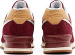 Кроссовки New Balance 574 'Garnet Maple', красный - фото 7