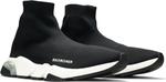 Кроссовки Balenciaga Speed Trainer Clear Sole - Black, черный - фото 8