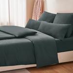 Комплект постельного белья RUIKASI, 4 предмета, 135х200/40x80, антрацит - фото 5