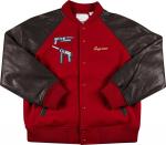 Куртка Supreme Aeon Flux Varsity Jacket 'Red', красный - фото