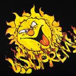 Футболка Supreme Sun Tee 'Black', черный - фото 3
