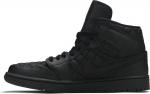 Кроссовки Wmns Air Jordan 1 Mid SE Black Quilted, черный - фото 3